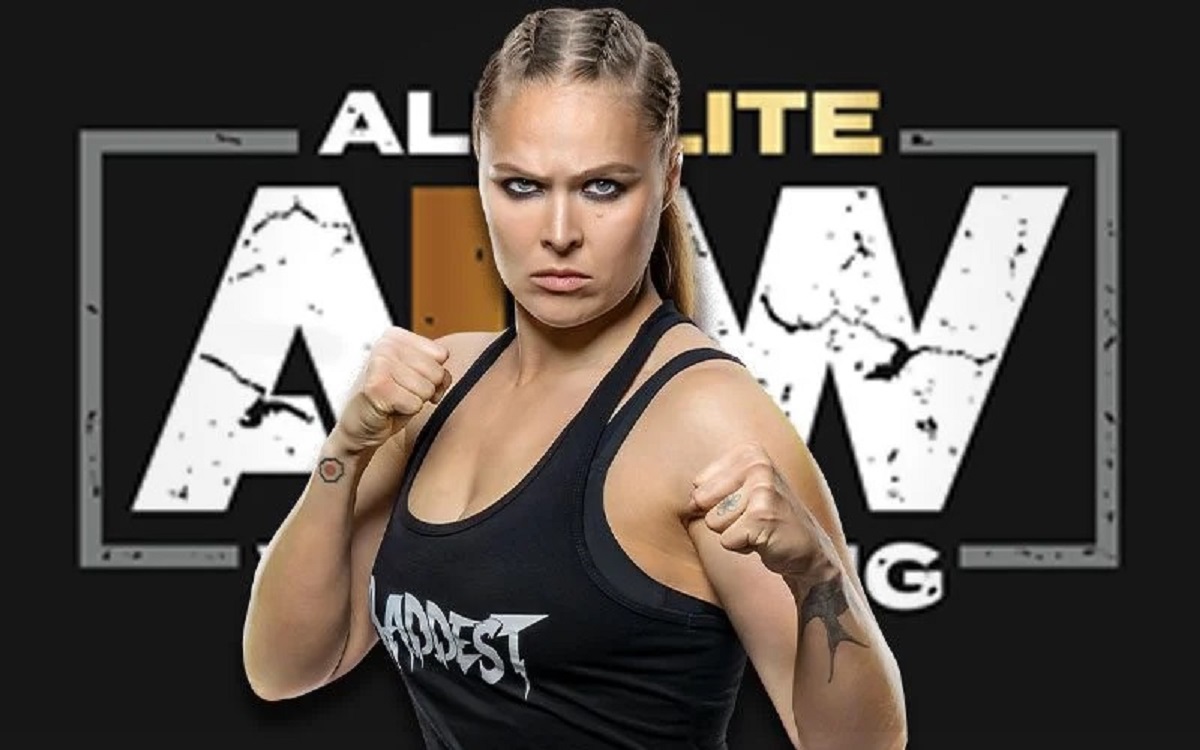 Major Ronda Rousey Spoiler After Being Backstage At Aew